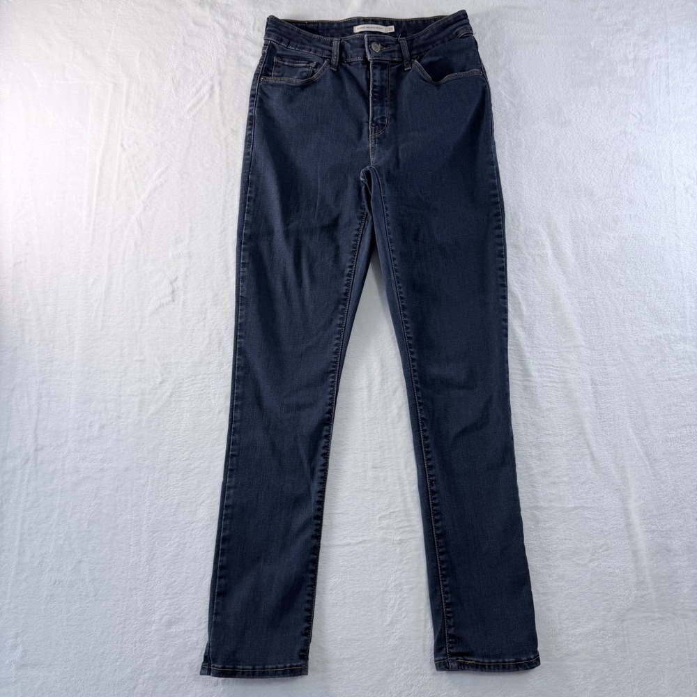 Levi's Jeans Classic Mid Rise Skinny Dark Wash Blue Denim W28 L30